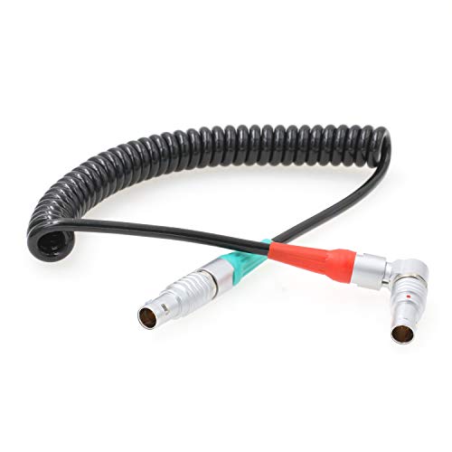 Cable de código de tiempo en espiral de 5 pines para cámara ARRI Alexa Mini