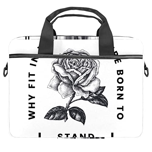 Sacoche ordinateur portable 13-14" anti-rayures rose à carreaux
