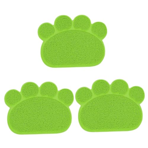 FRCOLOR 3 Pçs Esteira De Caixa De Areia De Gato Ninho De Gato Dropshipping Placemat De Gato Maca De