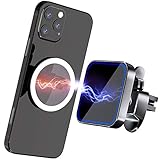 ⚡【Einfach zu Installieren und zu Verwenden】Magnetisches Design, dh keine Halterungen, Klemmen oder Gel und klebrige Rückstände. Es ist einfach einzurichten: Legen Sie Ihr Telefon direkt auf diese Autohalterung oder lassen Sie es mit einer magnetischen Telefonhülle einrasten. (Hinweis: Mit Ausnahme der iPhone 12-Serie müssen andere Mobiltelefone einen Magnet-Patch verwenden.)