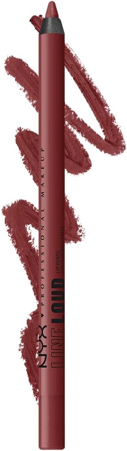 Line Loud Lip Liner, Longwear and Pigmented Lip Pencil with Jojoba Oil & Vitamin E - Too Blessed