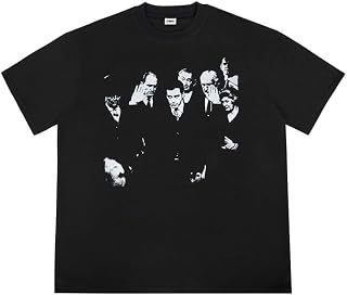 [DHKTAL] The Godfather ゴッドファーザー マフィア アル・パチーノ 映画Tシャツ メンズレディース Tシャツ 夏服 綿 スポーツ トップス プリント 半袖 ゆったり ファッション 男女兼用 大きいサイズ