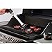 Napoleon Accessory 70036 - Executive 3 Piece Toolset - Premium BBQ Grill Toolset, Cast Stainless Steel, Ergonomic Handles, Heat Safe Rubber Grip, Includes Tongs, Multifunctional Spatula, Basting Brush