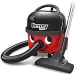 Henry HVR 200-11 Bagged Cylinder Vacuum, 9 Litres, Red, Black/Red