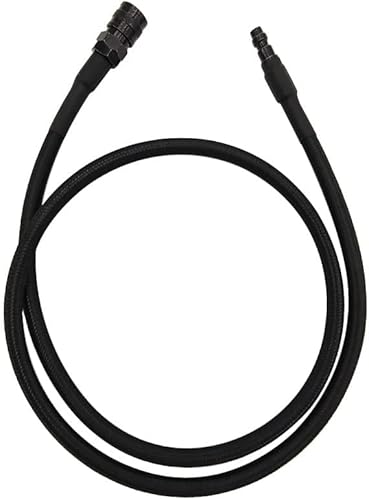 Miniatura 3 de HPA Paintball Air SLP FLEX Hose Remote Line,Lower Pressure Co2 Hose with US Foster Coupler,1/8" Industrial Interchange