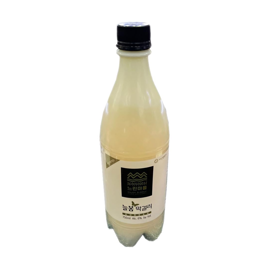 Neoul Bom Original Makgeolli 750ml (25.4 floz). Product of Korea - (Pack of 1) SV