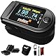 Pulsoximeter Pulox PO-200 Set - Zur Messung von SpO2, Puls und PI am Finger inkl. Hardcase, Schutzhülle, Batterien und Trageband