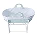 Tommee Tippee – Cuna Moisés para Bebés Sleepee, Cesta con Asas y Soporte, Eco-sostenible, Recién Nacidos, Color Verde