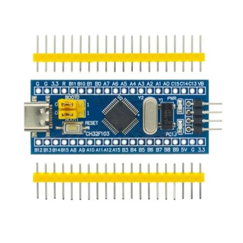Image of REES52 STM32F103C8T6 ARM STM32 Minimum Development Board Module for Compatible with Arduino DIY Kit CH32F103C8T6, USB Type-C Interface