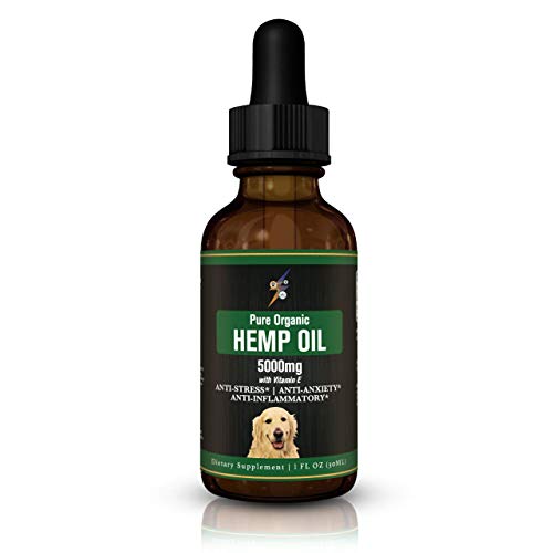 Pawsitive Labs – Best Hemp Oil for Dogs & Cats 5000mg – Anti-Separation