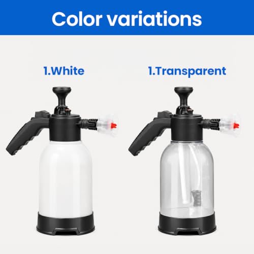 Image of 2L Foam Sprayer & Glove for Car & Bike Wash, Snow Foam, Adjustable Nozzle and Multipurpose Home