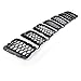 Matte Black Honeycomb Front Grill Inserts Mesh Grille Compatible with Jeep 2017-2022 Grand Cherokee 7PCs