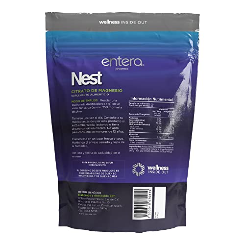 Vitamínicos, citrato de magnesio en polvo Marca ENTERA PHARMA (2)