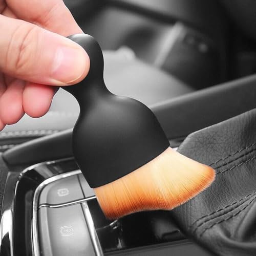 Luti Concept Oto Detaylı Temizlik, Araba Yıkama Araç İçi Temizlik Fırçası, İç, Dış, Gösterge Paneli, AC, Klima Havalandırma, Deri Yüzey Ve Kumaş Koltukları İçin Premium Yumuşak Kıllı Detaylı Oto Temizlik Fırçası