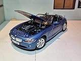Z4 Convertible Blue Metallic 1/24 Diecast Model Car by Motormax 73269bl