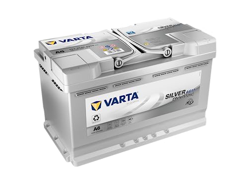 ARTA Silver Dynamic AGM Batteria A6 - Batteria Start-Stop e xEV per Auto 12V 80Ah 800A - Batteria di...