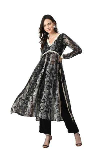 SBK Creation Design a New nyra Cut Kurti and Pent Set for Ready to wear