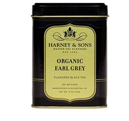 Harney and Sons Organic Earl Grey 4 oz Tin