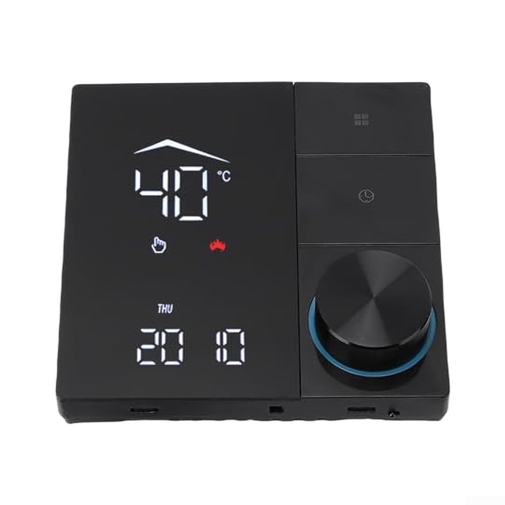 Homefurnishmall ABS für Smart Thermostat WiFi Remote App Home ABS für Smart Thermostat(3A HydronicBoiler)