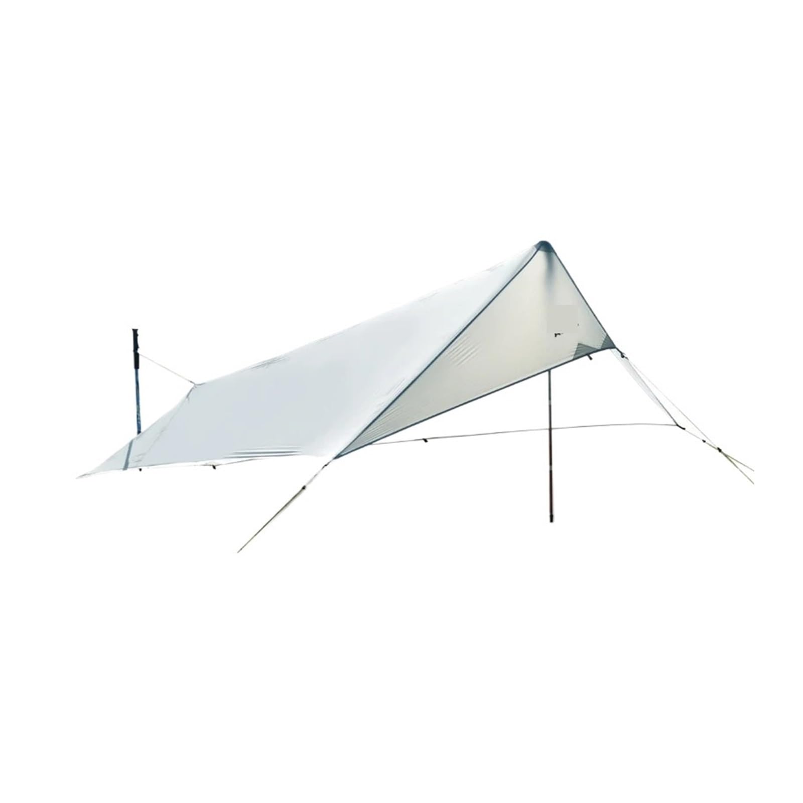 Outdoor Travel Ultra Light Rain Fly Tent Tarp, Silicone Coating Nylon Camping Shelter Canopy Rainfly, Lightweight Tarp Suitable for Outdoor Family Camping, Fishing
