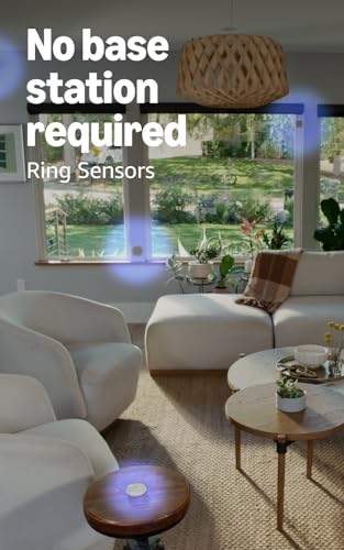 Ring Wired Doorbell (newest model), Speckled Gray with Window &amp; Door Sensor - image 6