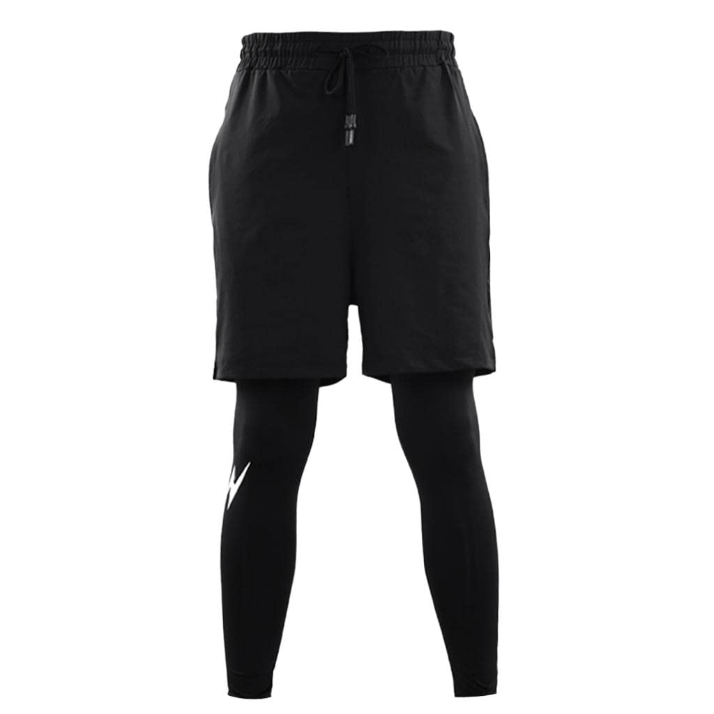 Enakshi® Men Gym Fitness Pants Shorts Compression Base Layer Workout Tight Pants L|Sporting Goods | Fitness Running & Yoga | Clothing & Accessories | Mens Clothing | Compression & Base Layers-image-45