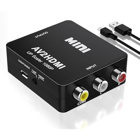 Adaptateur ZISONIX AV RCA vers HDMI Cover