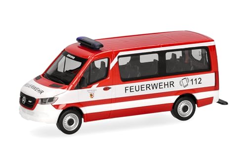 Mercedes Sprinter miniature 1:87 Herpa voiture de pompier de collection