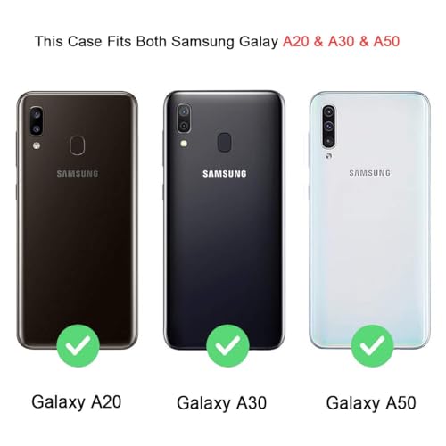 Coque Samsung Galaxy A50 antichoc protection hybride robuste fine or rose