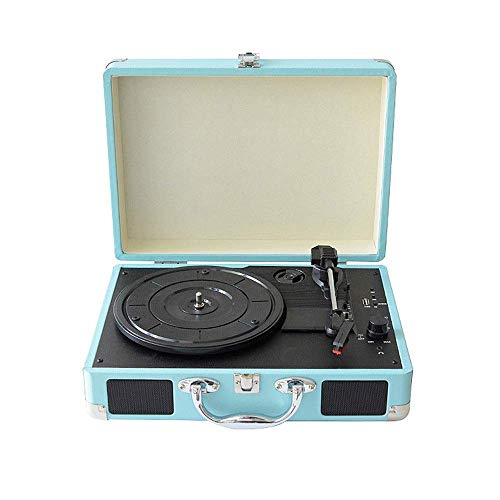 Tourne-disque rétro, haut-parleur Bluetooth rétro portable vintage en vinyle multifonction phonographe parlant Bluetooth (noir taille unique) - Les Beatles, Paul McCartney, John Lennon, RIngo Starr, George Harrison Tourne-disque rétro, haut-parleur Bluetooth rétro portable vintage en vinyle multifonction phonographe parlant Bluetooth (noir taille unique) – Image 5