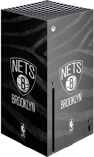 Skinit Decal Gaming Skin Compatible with Xbox Series X Console - Officially Licensed NBA Brooklyn Nets Marble Design
