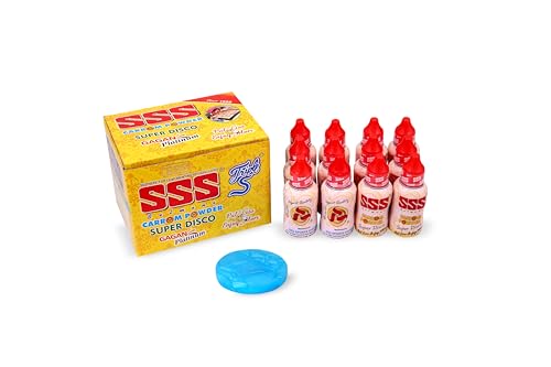 Image of SSS Carrom Powder Super Disco (Dancing) | Pink, 12 pcs of 12g