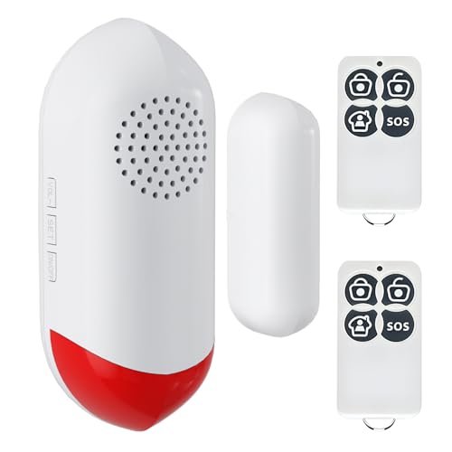 Türalarm und Fenstersensor Kontakt, OOCOME Magnetischer Funkeln Türgong...