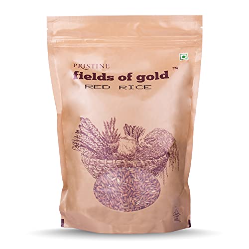 Image of PRISTINE Fields of Gold Red Rice, 1 kg (Pack of 5)