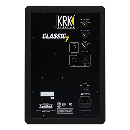 KRK Classic 7 Powered Two-Way Professional Studio Monitor