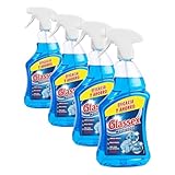 Glassex - Limpiador multiusos y cristales, formato pistola spray - 750 ml (Paquete de 4)