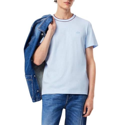 T-Shirt à col piqué Stretch Homme Lacoste souple et respirant pour l'été