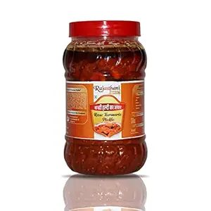 Rajasthani Swaad Kachi Haldi Ka Achar Homemade Raw Turmeric Pickle (Real Taste Of Rajasthan) | Jar Of 1 Kg