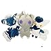 CVBA 3Pcs Pokemon Peluche De Juguete Espurr Meowstic Muñeco De Peluche 17Cm Lindo Gato Monstruo De Bolsillo Poké Regalo