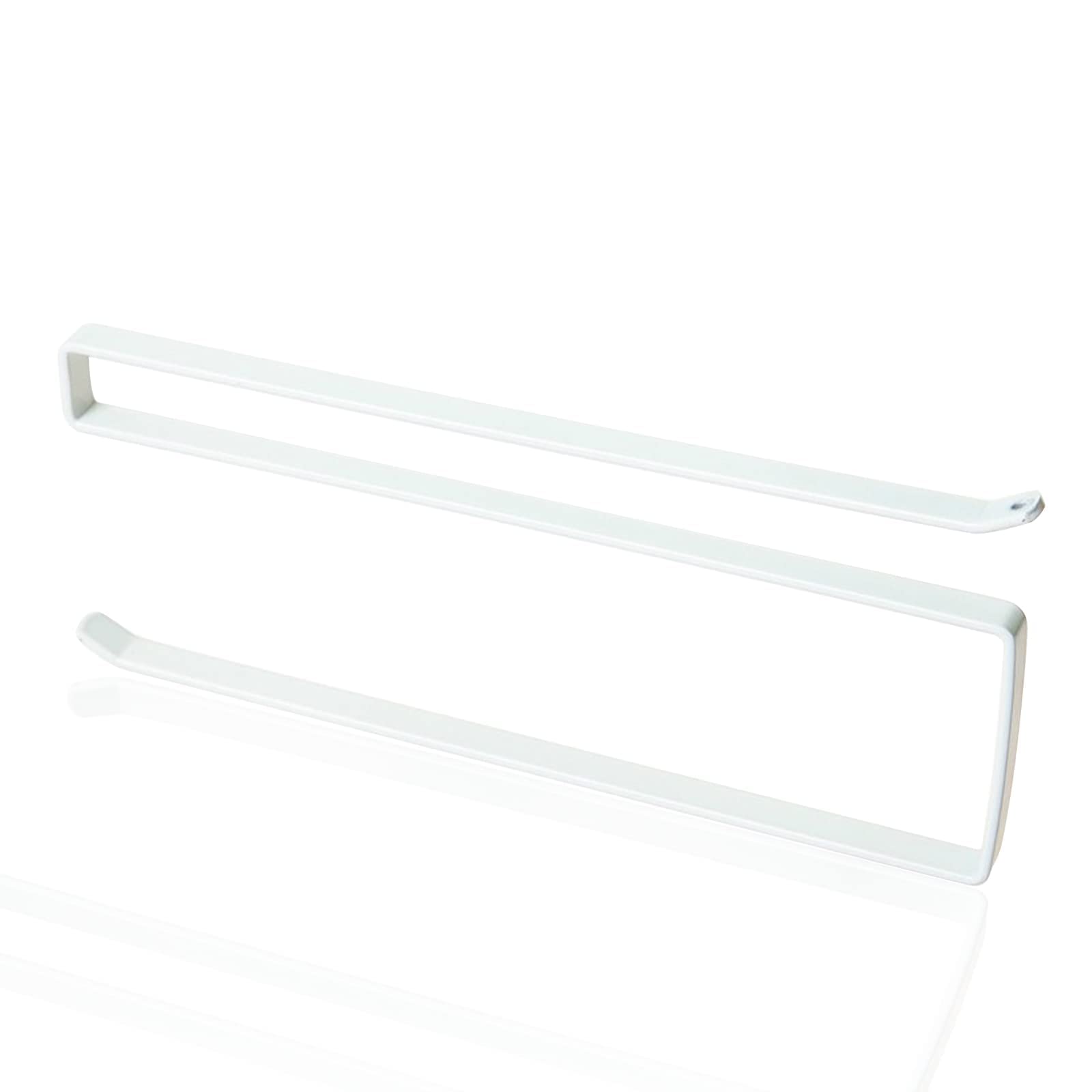 SKY-TOUCH Paper Towel Holder Wall Mounted No Drilling, Paper Towel Holder Under Cabinet, Toilet Roll Holder Self Adhesive, Towel Hanger Tissue Paper for Bathroom Kitchen (White) 6974042151485