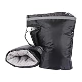 Confort Renforcé: Dotées d'une doublure thermique et de matériaux résistants aux intempéries, ces manchons de guidoline procurent une couche coupe-vent pour garder les mains chaudes et protégées dans des conditions rigoureuses