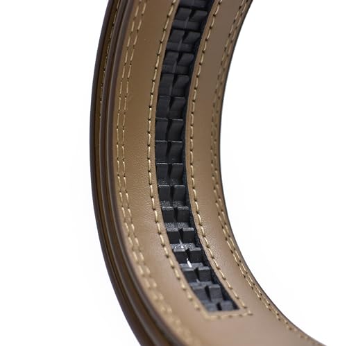 Image of WildHorn Men's Genuine Leather Belt for Men| Premium Auto-Lock Buckle | Adjustable up to 48 inch | Formal & Casual Wear | Micro-Adjust Fit | Stylish Gift Box Included