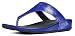 FitFlop Women's Banda Opul Flip Flop, Mazarin Blue, 7 M US