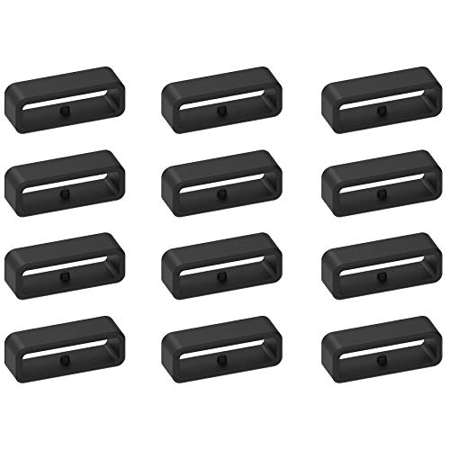 Fastener Ring for Garmin Forerunner 220/230/235/620/630/735XT, Silicone Connector Security Loop (Not Including Tracker or Wristband)