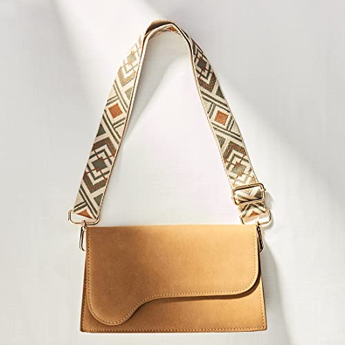 Image of TANOSII Wide Purse Strap Adjustable Replacement Shoulder Crossbody Strap Handbag Strap