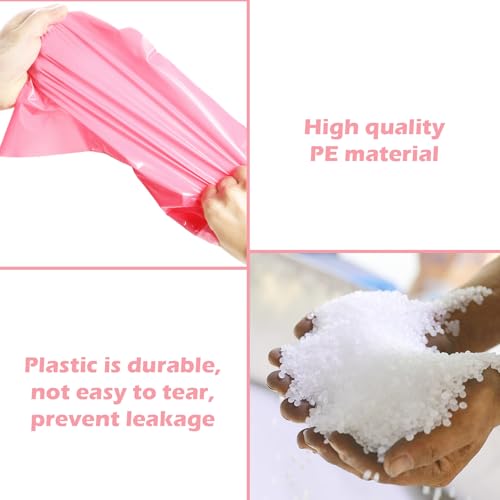 Image of 200 Pcs Pink Sanitary Napkin Disposal Bags,Sealable Tampon Disposal Bags, Prevents Odours Thickened Size Feminine Hygiene Bag for Sanitary Napkins and Pads,Disposable Tampon
