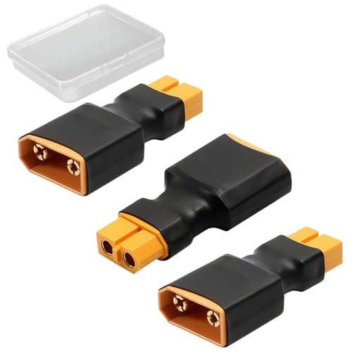 Adaptateur XT60 femelle vers XT90 mâle pour modifier vos branchements RC