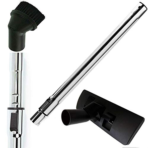 Maxorado 35 mm Aspiradora Tubo Boquilla combinada Polvo Pincel para aspiradora FIF BS KS NTS EVC 1400 1401 1402 etc Boquilla de Suelo