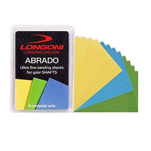 Feuilles abrasives Longoni contre la queue de billard qui accroche - 2