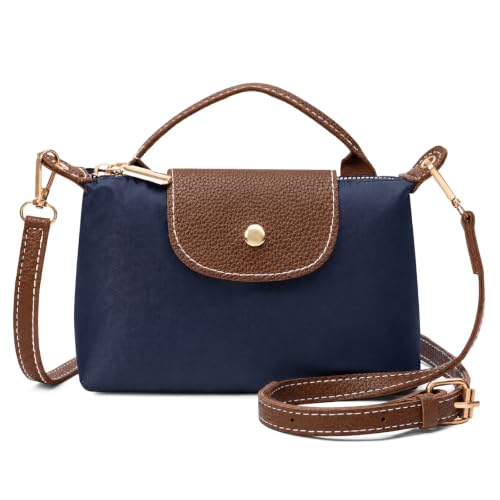 Image of RNIEGA Mini Crossbody Bag for Women Nylon Handbag Purses Phone Bags